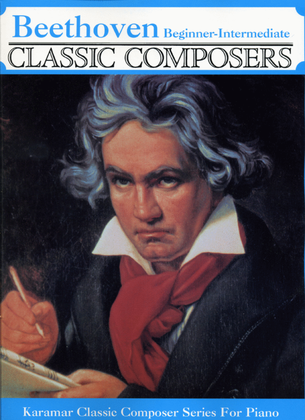 Book cover for Beethoven * Beginner to Intermediate Piano Solos