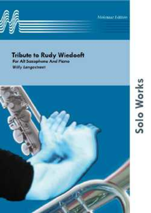 Book cover for Tribute to Rudy Wiedoeft