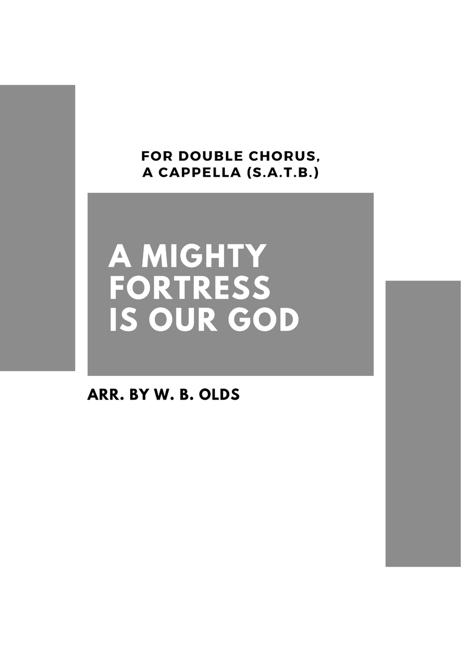 A Mighty Fortress is Our God - For Double Choir Divisi scores gallery preview page 5