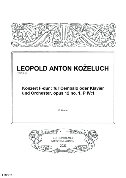 Konzert F-dur