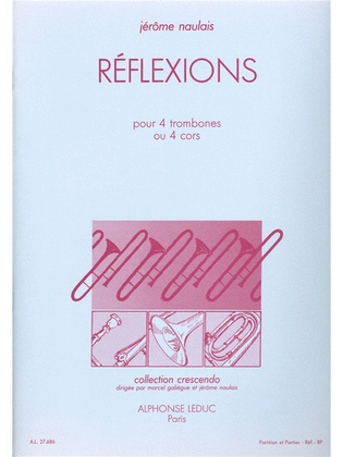Book cover for Reflections (trombones 4)