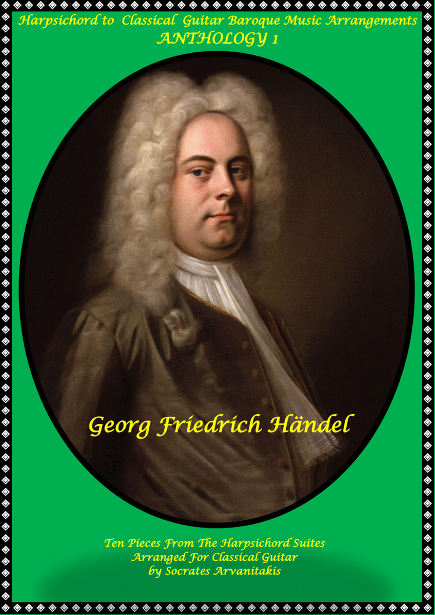 Harpsichord to Guitar-Anthology 1 (including tablatures) - Georg Friedrich Handel image number null