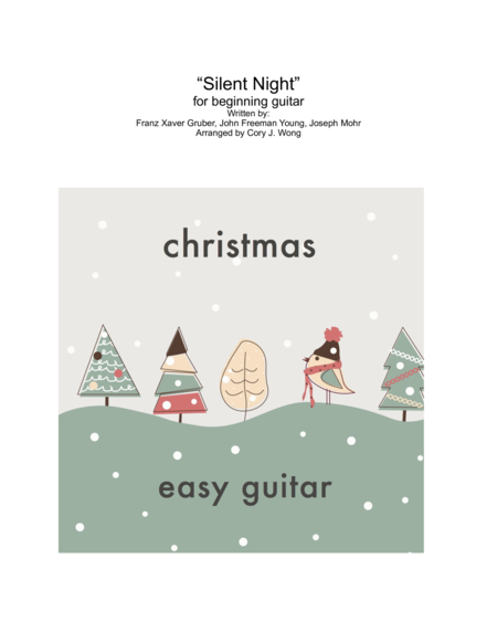 Silent Night (Easy Guitar w/ tab) image number null