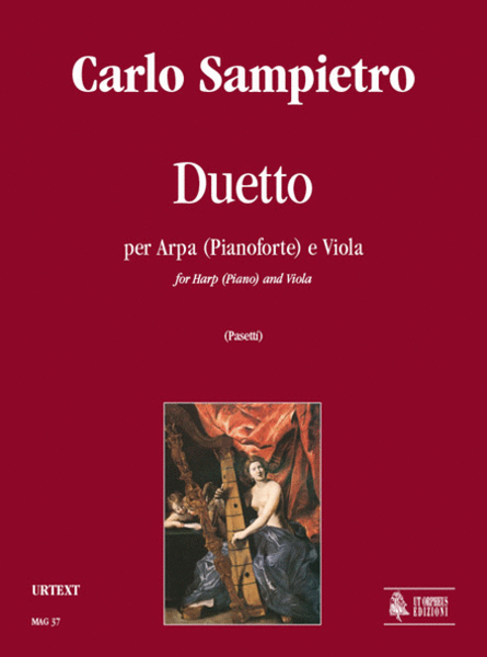 Duet (Milano 1827) for Harp (Piano) and Viola image number null