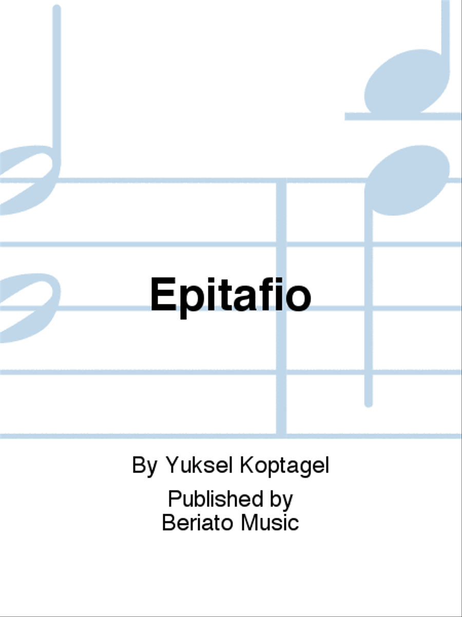 Epitafio Piano Solo scores gallery preview page 1
