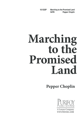 Book cover for Marching to the Promised Land