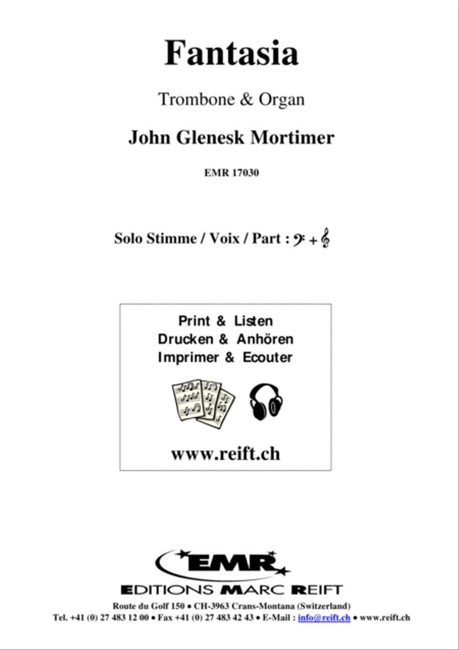 Fantasia Fantasia Trombone scores gallery preview page 3