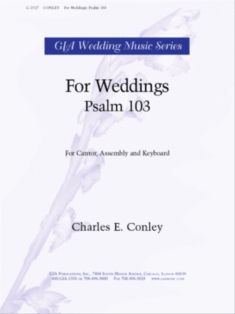 Responsorial Psalm for Weddings Choir scores gallery preview page 1