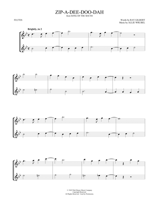 Zip-A-Dee-Doo-Dah (from Song Of The South) (arr. Mark Phillips)