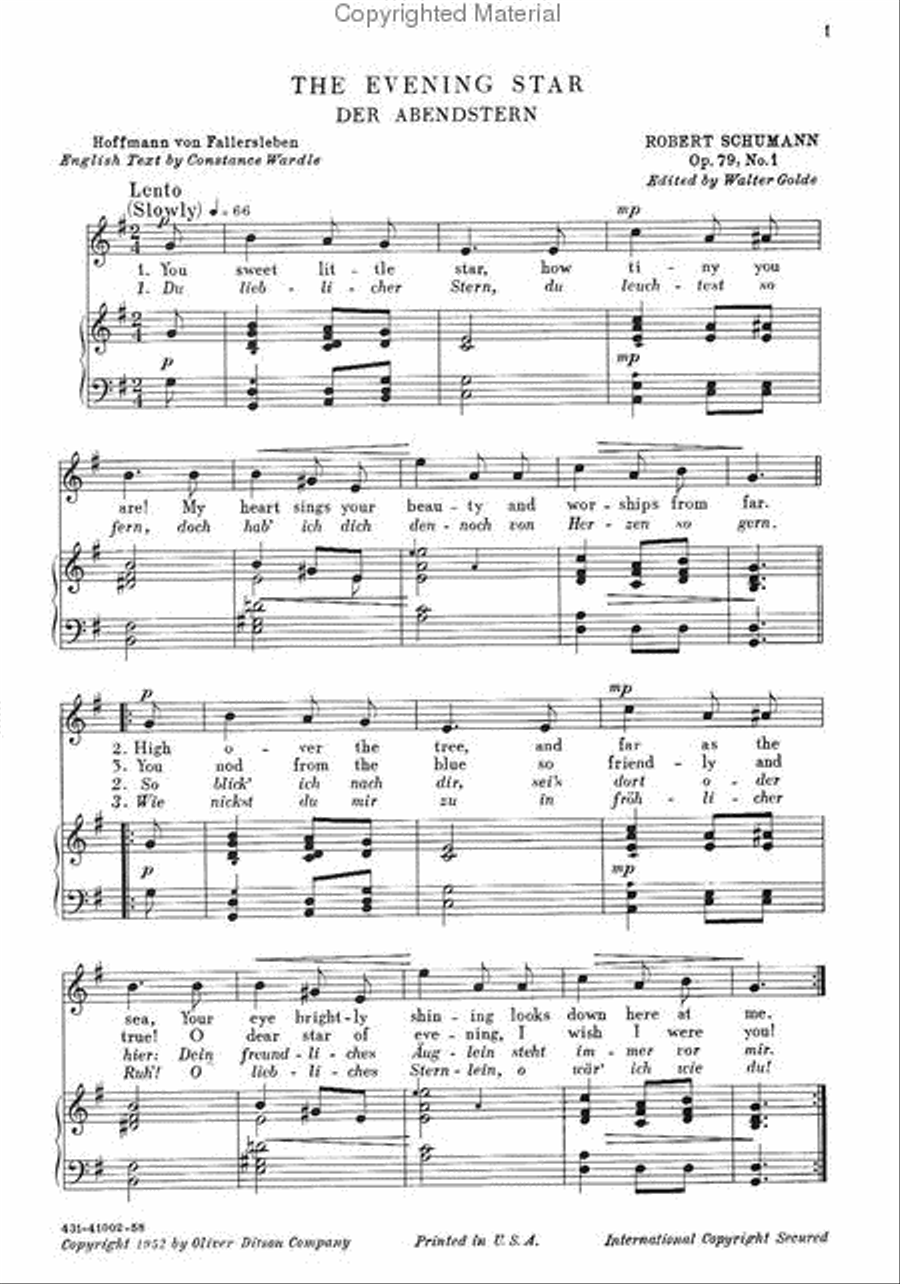 Easy German Classic Songs Chamber Music scores gallery preview page 2