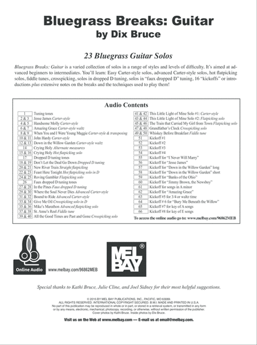 Bluegrass Breaks: Guitar Guitar scores gallery preview page 2