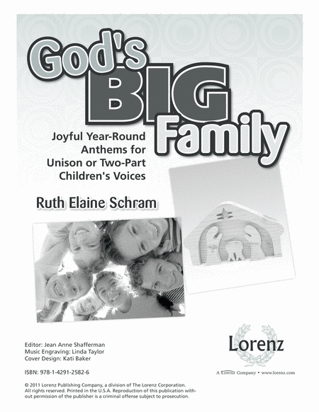 God's Big Family - Songbook only