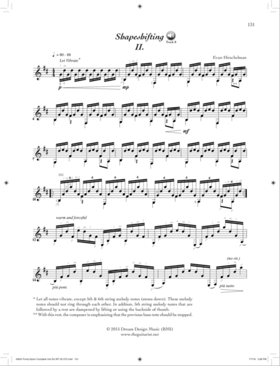 Pumping Nylon -- Complete Acoustic Guitar scores gallery preview page 23