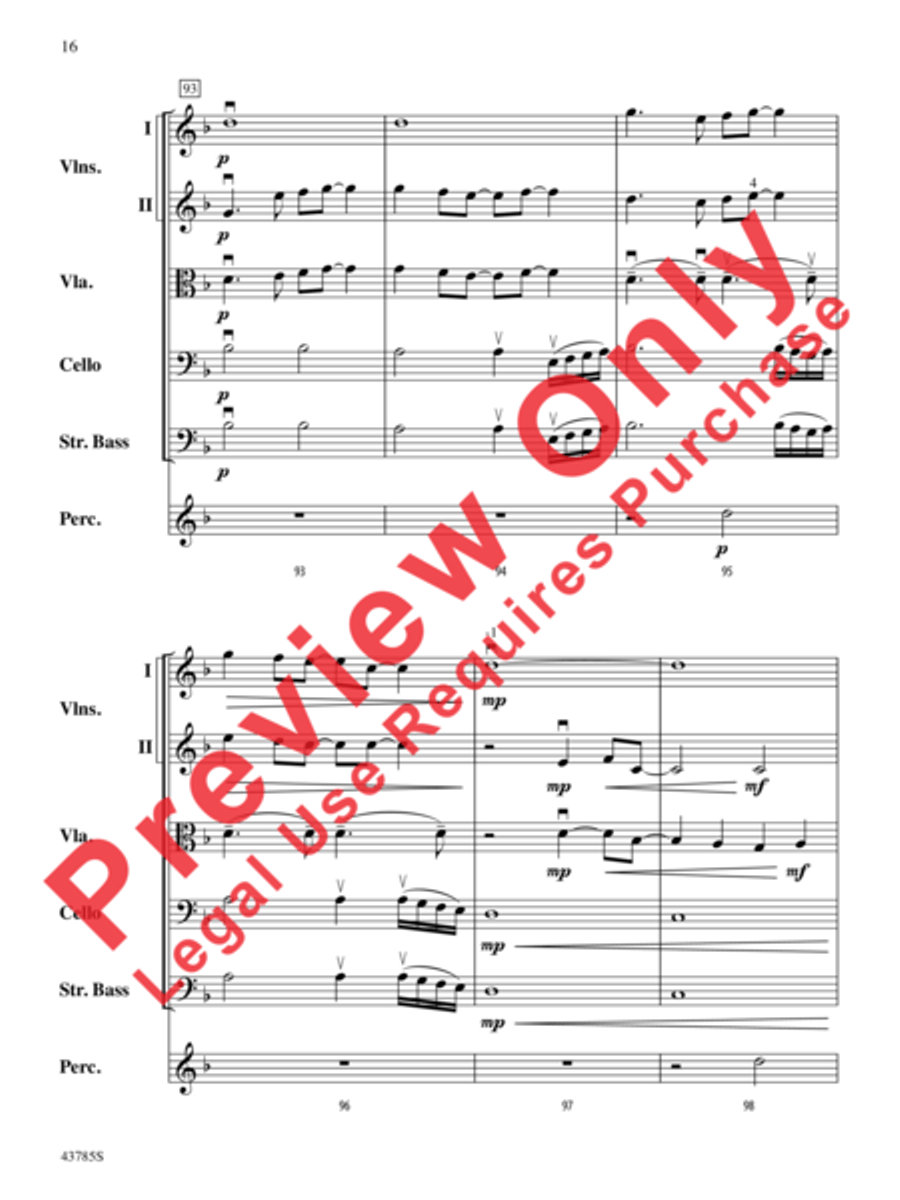 Shattered Shattered String Orchestra scores gallery preview page 17