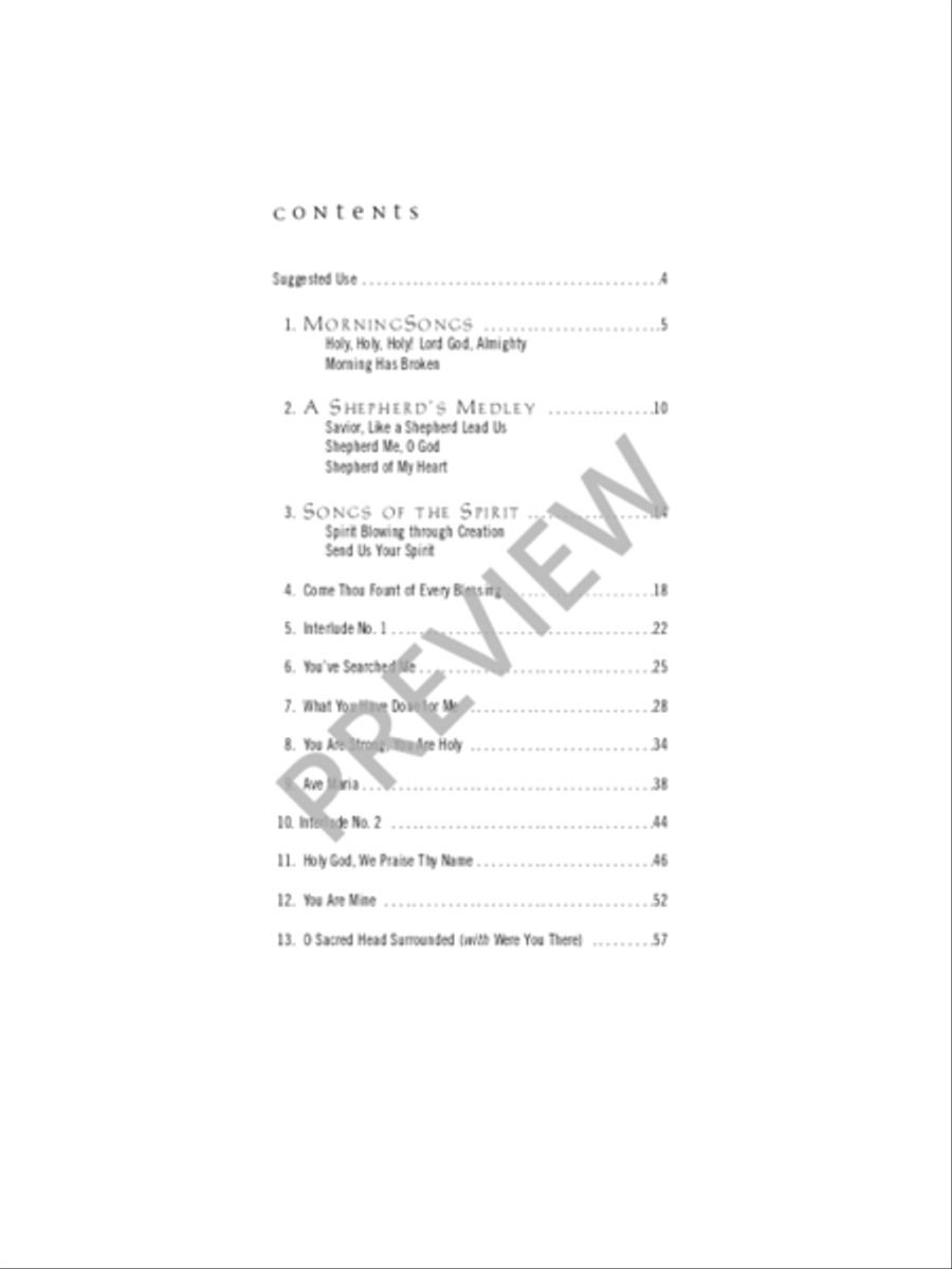 Seasons of Grace - Volume 1 Piano Solo scores gallery preview page 5