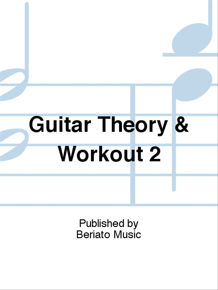 Guitar Theory & Workout 2 Guitar scores gallery preview page 1