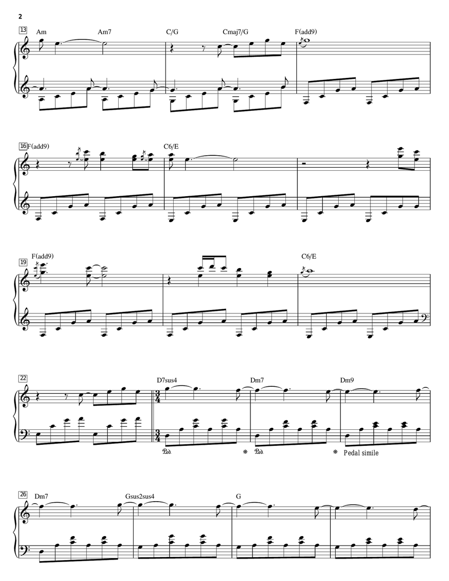 Reflection Reflection Piano Solo scores gallery preview page 2