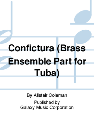 Confictura (Tuba Part)