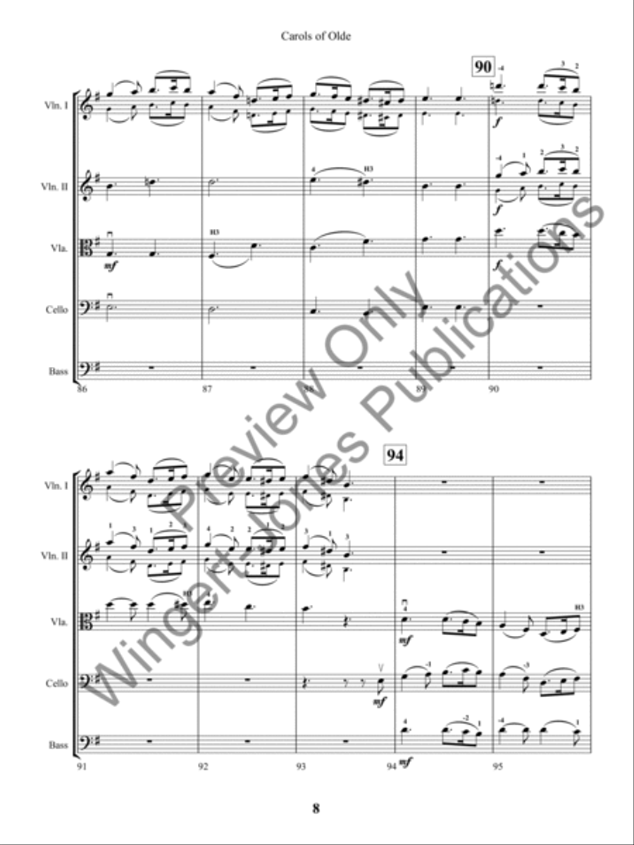 It's Me, It's Me (Score) String Orchestra scores gallery preview page 11