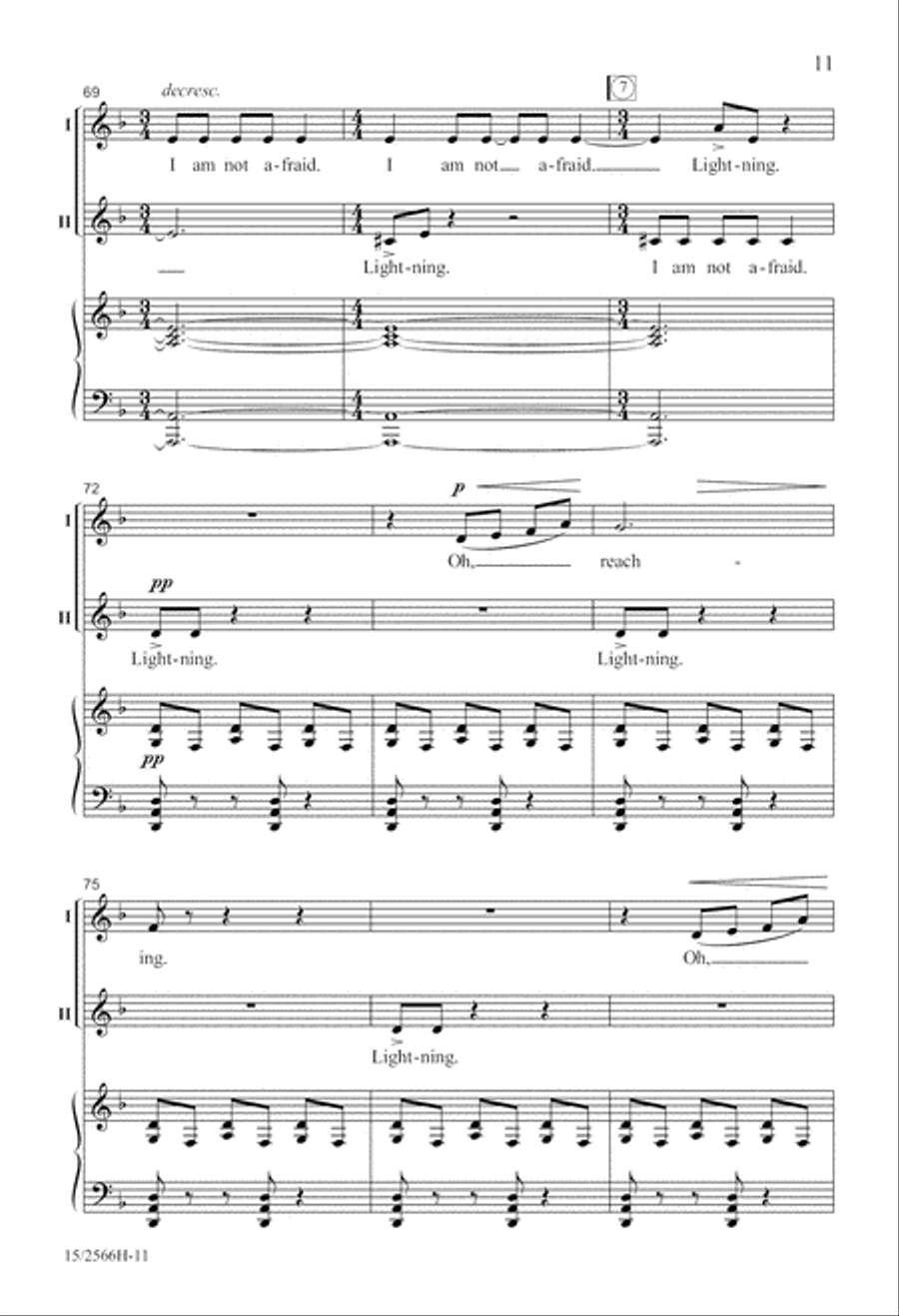 Lightning! 2-Part scores gallery preview page 12