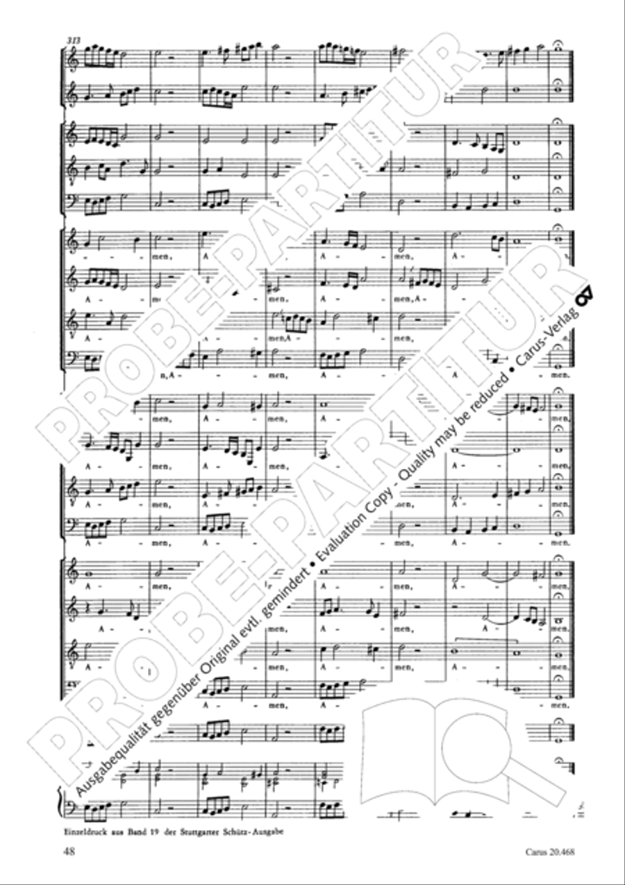 Uppsala-Magnificat 4-Part scores gallery preview page 49
