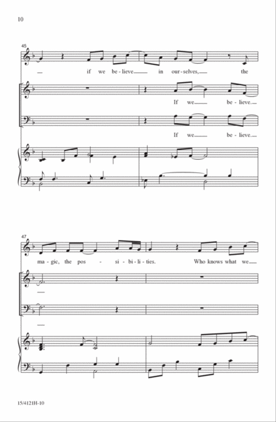 This Is Our Day Choir scores gallery preview page 10