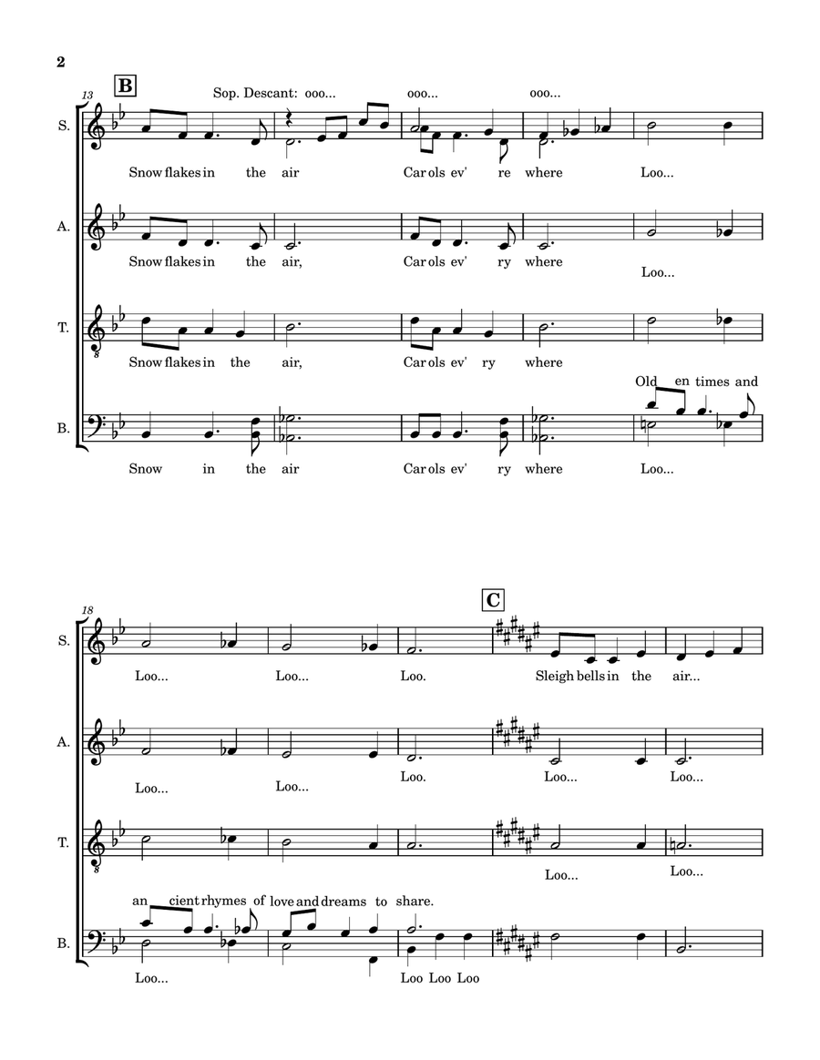 Christmas Time Is Here Divisi scores gallery preview page 2