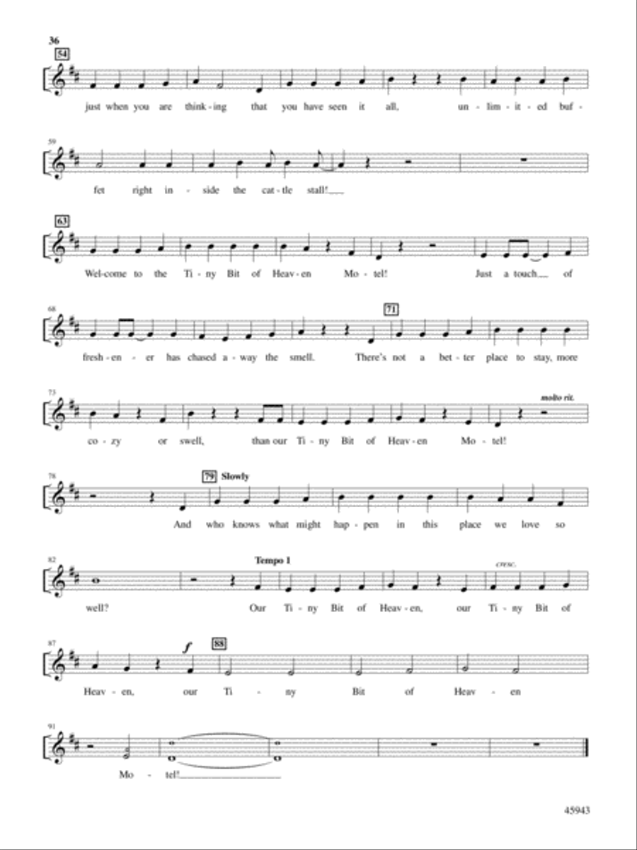 The Noel Critter Motel Choir scores gallery preview page 36