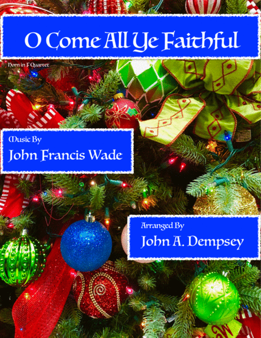 O Come All Ye Faithful (Horn in F Quartet) image number null