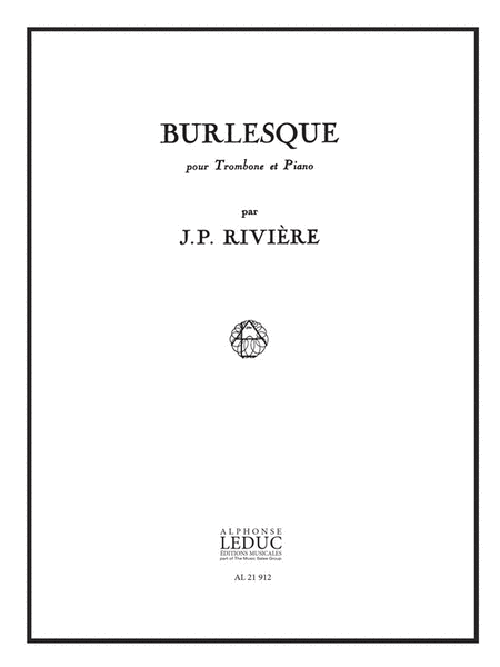 Burlesque (trombone & Piano)