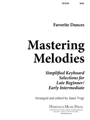Book cover for Mastering Melodies: Favorite Dances