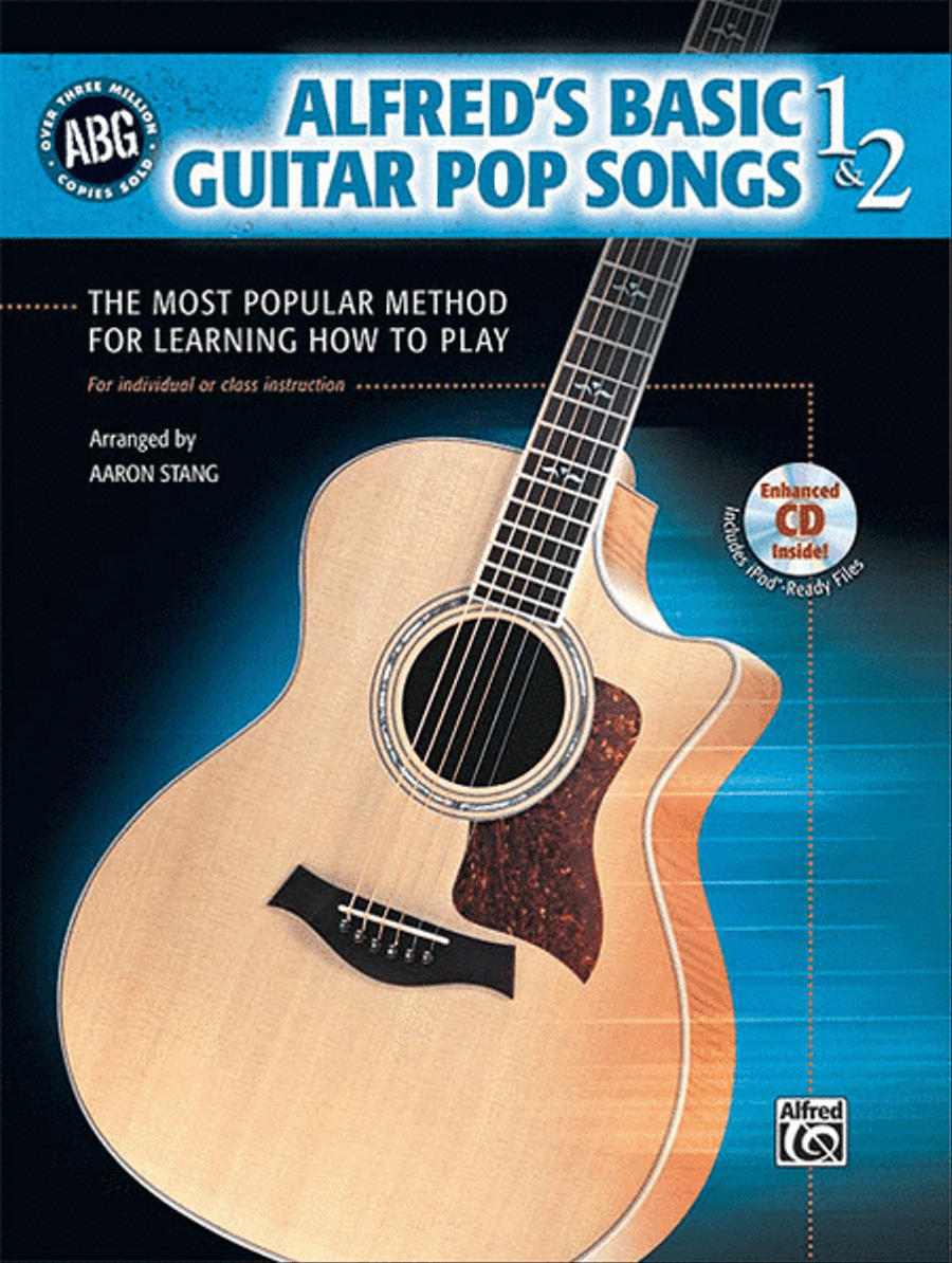 Alfred's Basic Guitar Pop Songs, Book 1 & 2 Electric Guitar scores gallery preview page 1