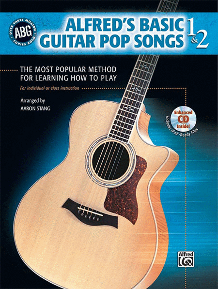 Alfred's Basic Guitar Pop Songs, Book 1 & 2 image number null