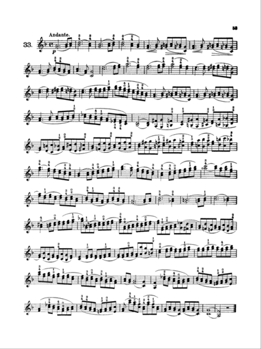 Kreutzer: Forty-Two Studies or Caprices Part scores gallery preview page 1
