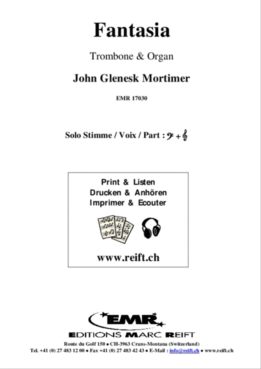 Fantasia Trombone scores gallery preview page 2