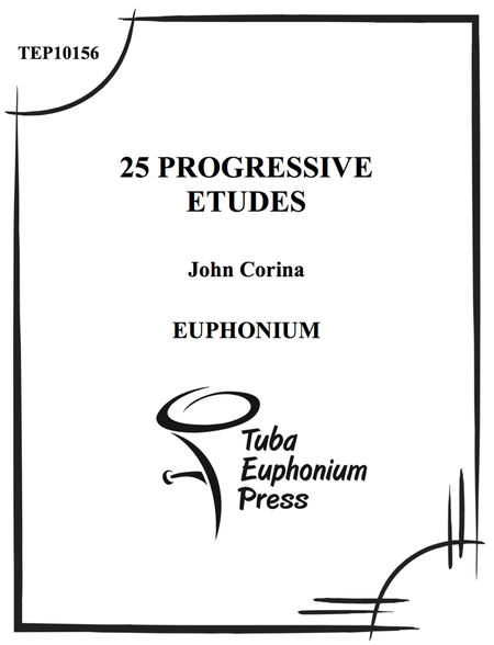 25 Progressive Euphonium Etudes