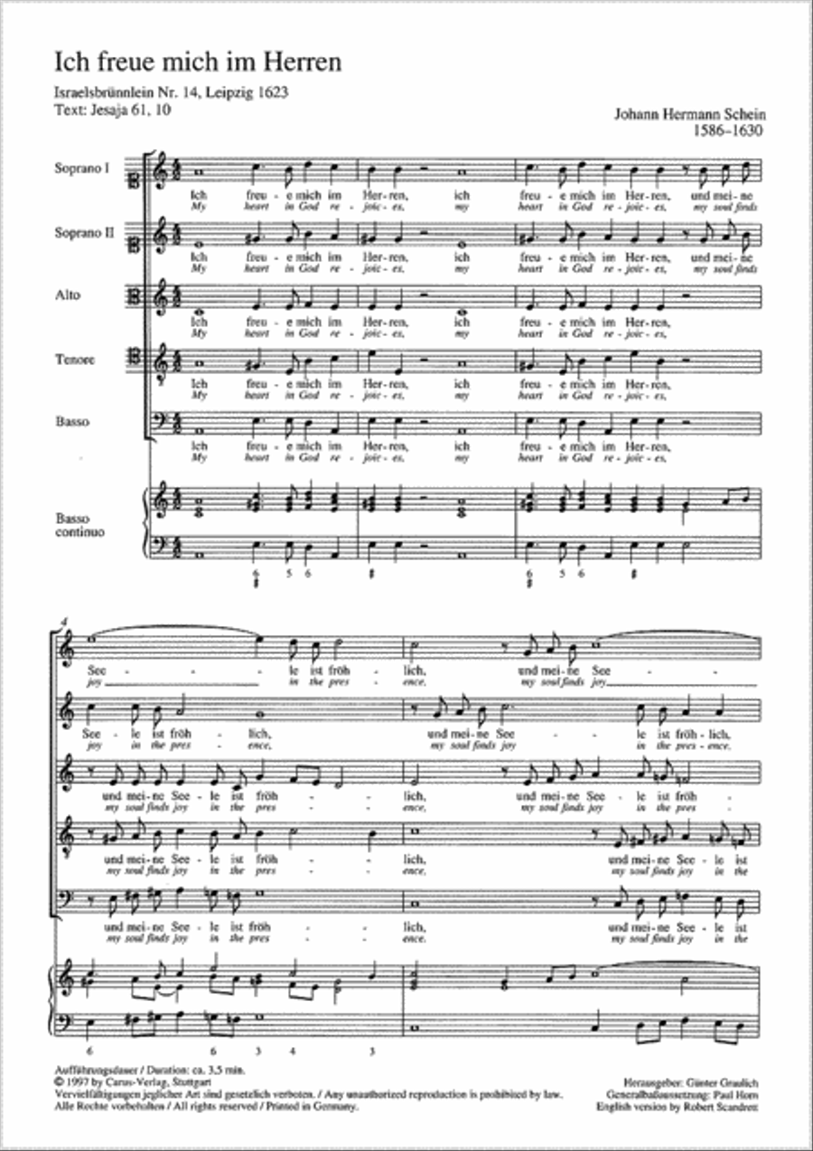 My heart in God rejoices SSATB scores gallery preview page 1