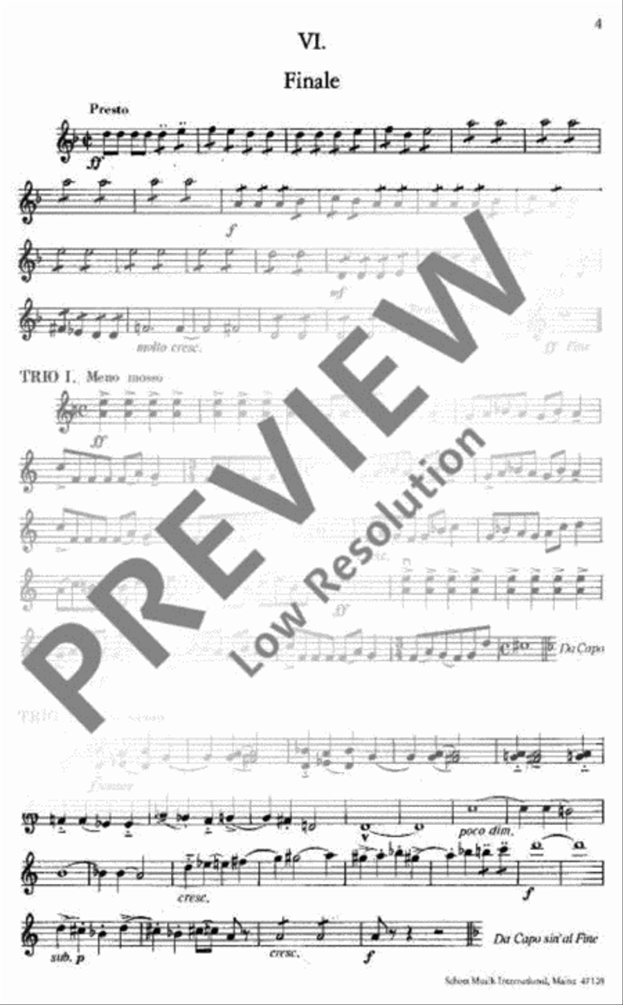 Little Suite 4-Part scores gallery preview page 9