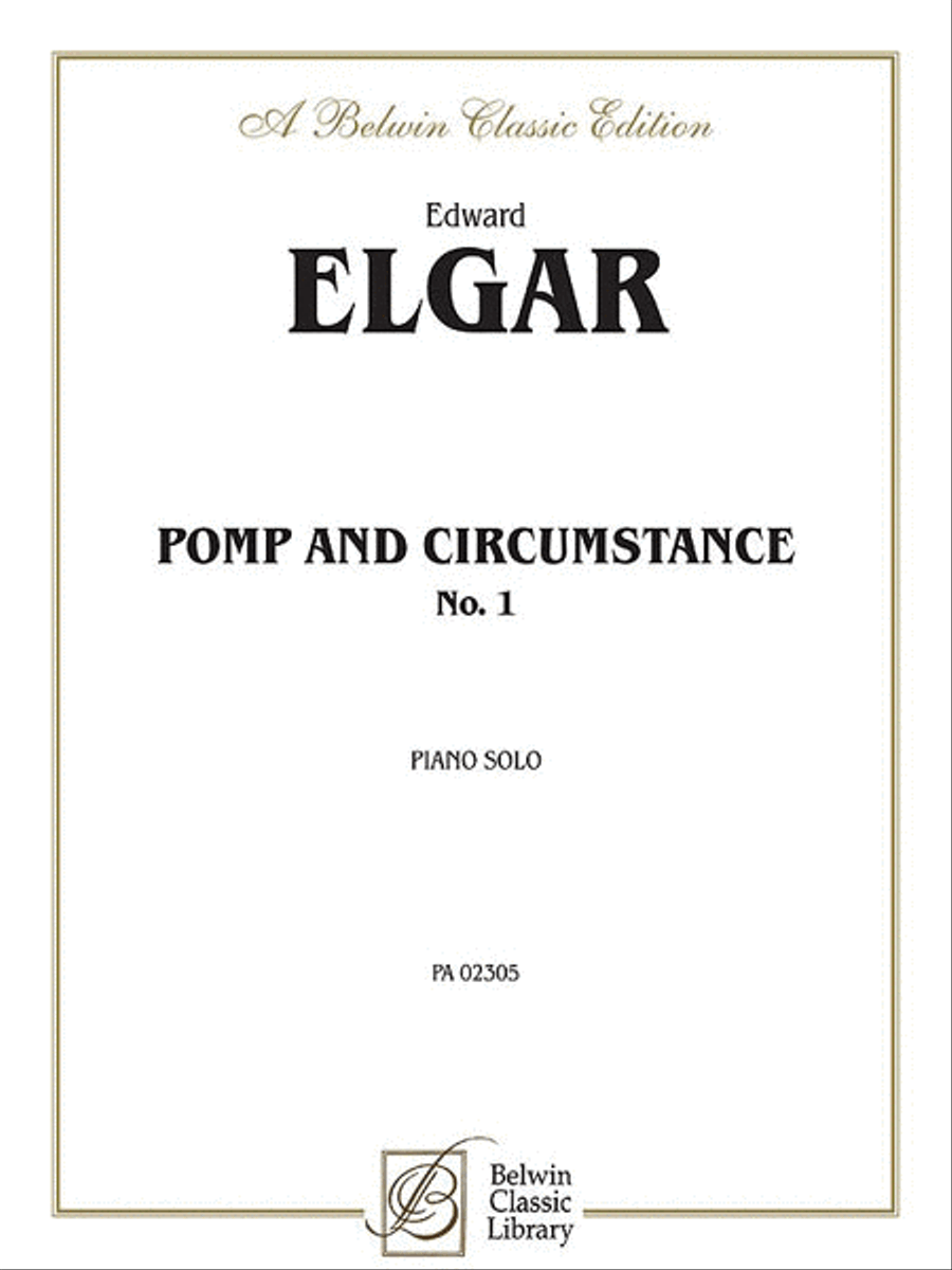 Pomp and Circumstance, No. 1 Small Ensemble scores gallery preview page 1