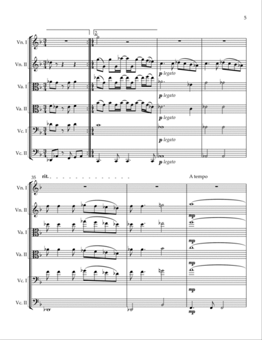 Macarthur Park Cello scores gallery preview page 5