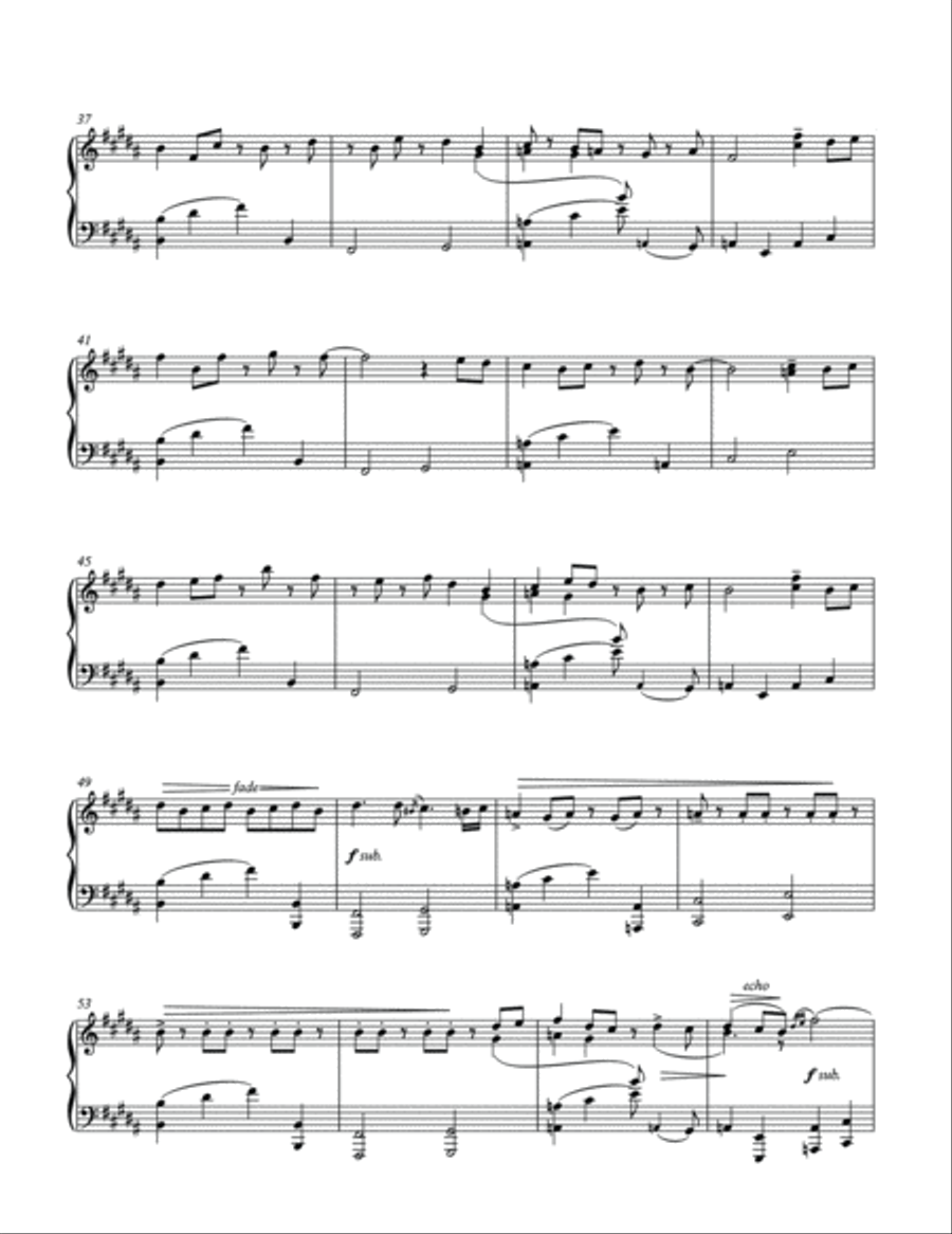 Spring (Wild Horseradish Jam) (Stardew Valley Piano Collections) Piano Solo scores gallery preview page 4