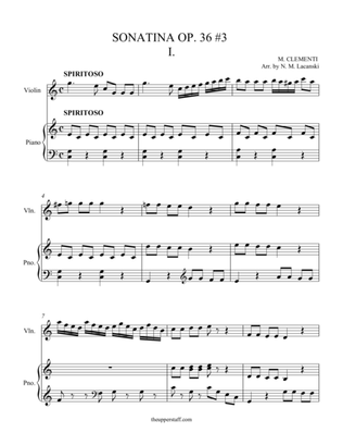 Sonatina Op. 36 #3