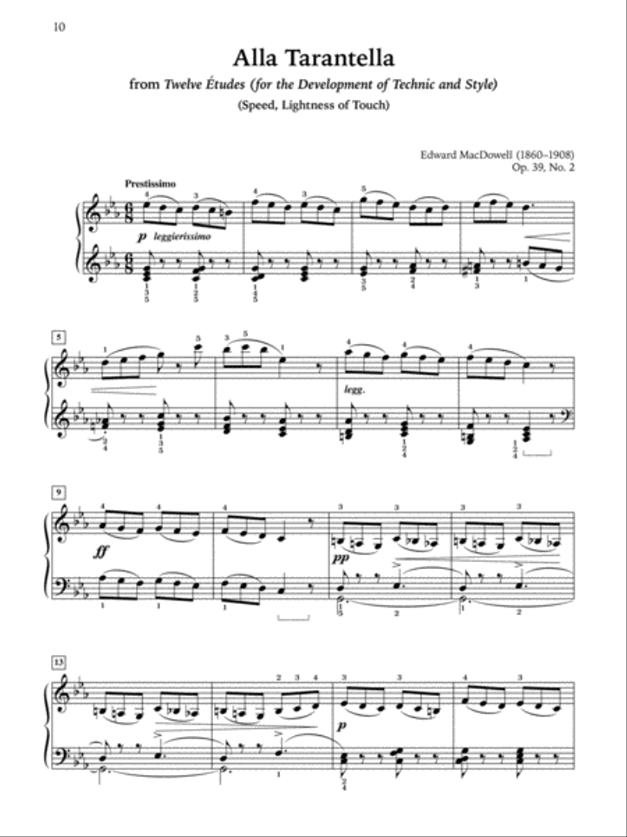 Classics for the Advancing Pianist -- Edward MacDowell, Book 1 Piano Solo scores gallery preview page 11