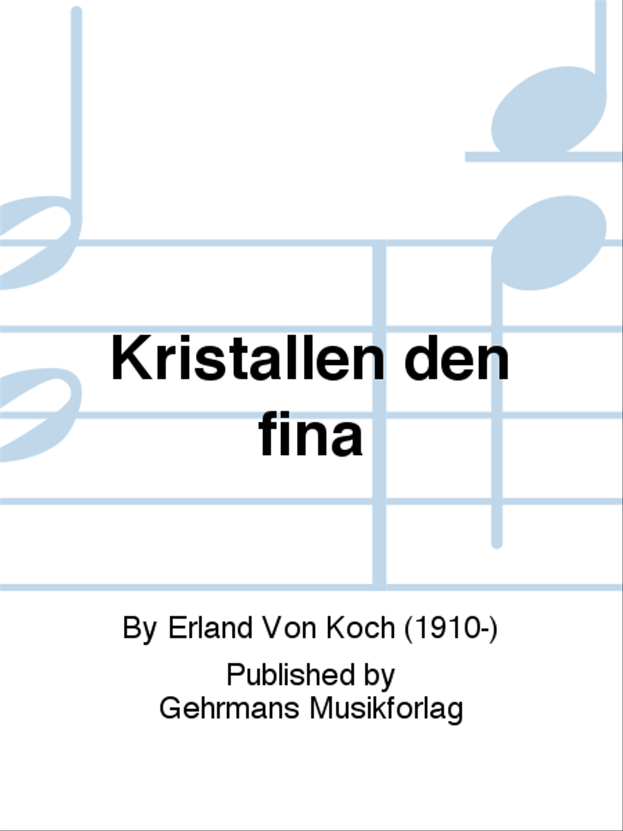 Kristallen den fina Divisi scores gallery preview page 1