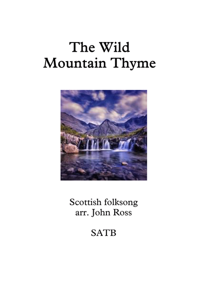 The Wild Mountain Thyme (SATB) image number null