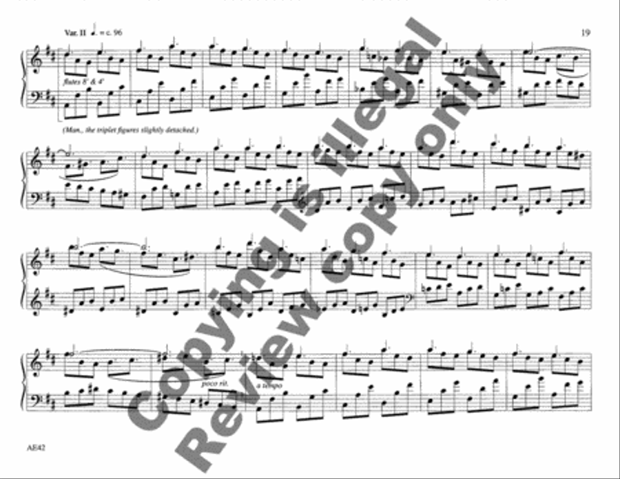 Chantworks, Set I Advent, Christmas, Epiphany Organ scores gallery preview page 10