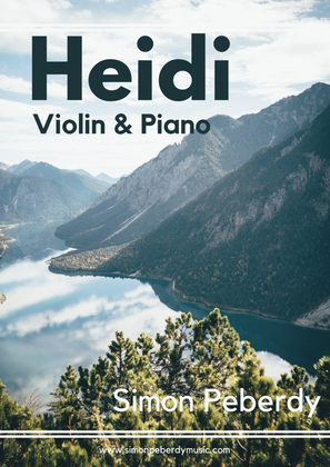 Heidi, for violin and piano by Simon Peberdy
