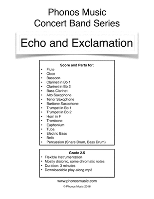 Echo and Exclamation