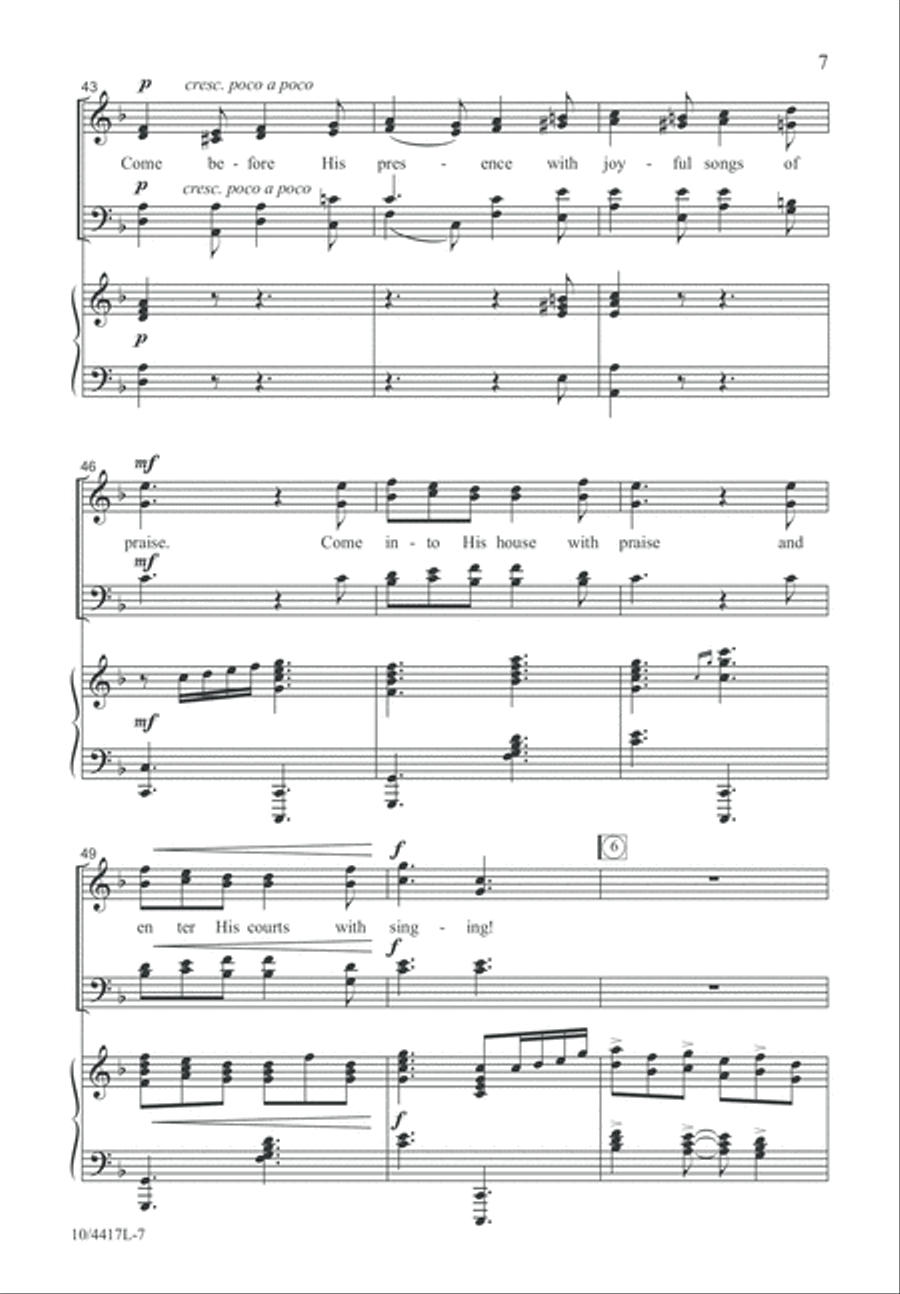 Ring Out the Bells Ring Out the Bells 4-Part scores gallery preview page 7