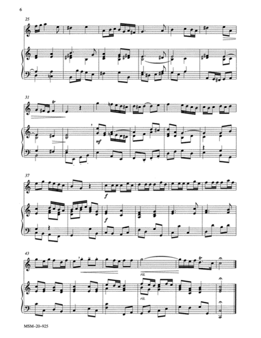Trumpet Tune from First Voluntary in D (Downloadable)